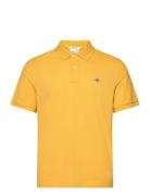 Reg Shield Ss Pique Polo Yellow GANT