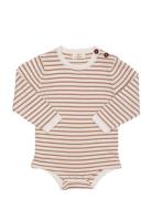 Light Knitted Stripe Body Patterned Copenhagen Colors