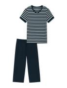 Pyjamas 3/4-Length Midnight Blue - Casual Essentials Navy Schiesser