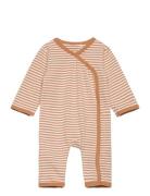 Jumpsuit Y/D Stripe Brown Fixoni