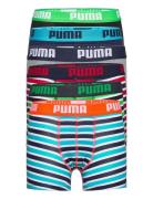 Puma Boys Basic Boxer Printed Strip Patterned PUMA