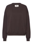 Airy Sweat Denver Sweatshirt Brown Mads Nørgaard