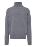 Kash Merino Cashmere Knit Grey Rue De Tokyo