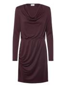 Orion Jersey Mini Dress Burgundy Dante6