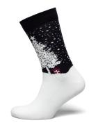 Christmas Bamboo Sock White Lindbergh