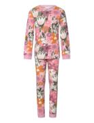 Somrigt Pyjamas Pink Martinex