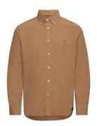 Solid Corduroy Rf Shirt Brown Tommy Hilfiger