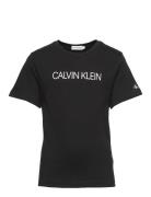 Institutional T-Shirt Black Calvin Klein