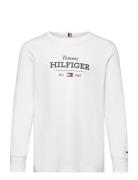 Monotype 1985 Reg Tee Ls White Tommy Hilfiger