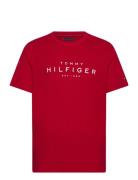 Big Hilfiger Tee Red Tommy Hilfiger