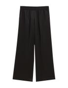 Wide Leg Trousers, Terenity Black Ivo Nikkolo