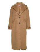 Vera Coat Brown A-View