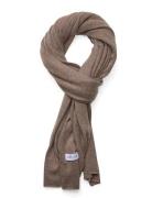 Big Classic Scarf Beige Davida Cashmere