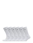 Cotton-Blend Sock 6-Pack White Polo Ralph Lauren Underwear