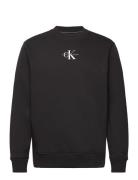 Monologo Crew Neck Black Calvin Klein Jeans