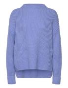 Slfselma Ls Knit Pullover Noos Blue Selected Femme