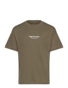 Jorvesterbro Tee Ss Crew Neck Noos Jnr Khaki Jack & J S