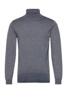 Bhbruton Roll Neck Knit Noos Grey Blend