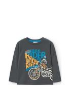 Knit T-Shirt For Baby Boy -Bci Grey Boboli