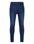 Fleece Denim Trousers Navy Boboli