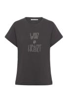 Wild @Heart T-Shirt - Ambla Black Rabens Sal R