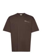 Halo Graphic T-Shirt Boxy 02 Brown HALO