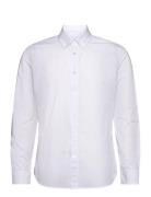 Regular-Fit Cotton Striped Shirt White Mango