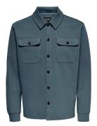 Onsnewkodyl Overshirt Sweat Blue ONLY & SONS