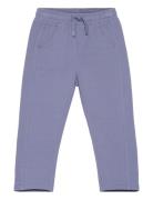 Elastic Waist Trousers Blue Mango