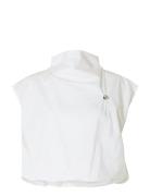 Slfdelia Sl Top White Selected Femme