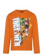 Lwtano 702 - T-Shirt L/S Orange LEGO Kidswear