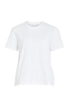 Vinora S/S T-Shirt - Noos White Vila