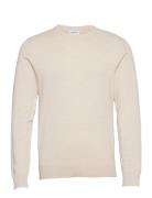 Ecovero L/S O-Neck Knit Cream Lindbergh