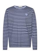 Tasaraita Men Ls Blue Marimekko
