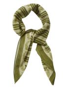 Billie Cotta Scarf Green Becksöndergaard