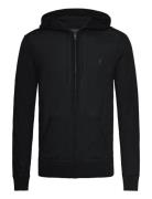 Mode Merino Zip Hoody Black AllSaints