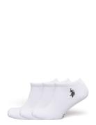 Uspa Socks 3 Pak Ariz Men White U.S. Polo Assn.