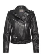 Rachel Leather Biker Black Jofama