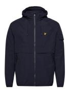 Hooded Windbreaker Jacket Navy Lyle & Scott