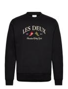 Ivy League Sweatshirt Black Les Deux