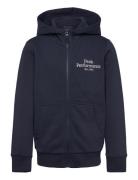 Jr Original Zip Hood Navy Peak Performance