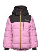 Jr. Ski Jacket - Quilt Pink Color Kids