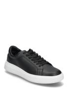 Low Top Lace Up Lth Black Calvin Klein