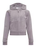 Jc Diamante Zip Thru Hood Purple Juicy Couture