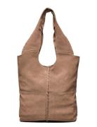 Suede Demi Bag Beige Becksöndergaard