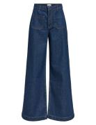 Objsava Boletta Hw Wide Jeans 137 Navy Object