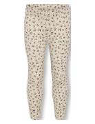 Kmgtrinny Aop Bsc Legging Jrs Noos Cream Kids Only
