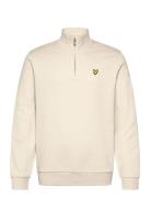 Loopback Quarter Zip Sweat Cream Lyle & Scott