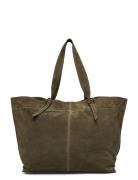 Suede Veg Aubrey Bag Khaki Becksöndergaard