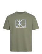 Crossing T-Shirt Khaki Makia